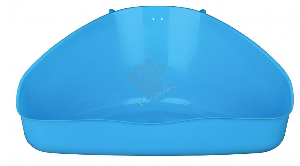 Trixie Corner Toilet - ъглова тоалетна за хамстери 16 / 7 / 12 cm / синя, зелена, червена, сива /