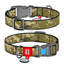 Waudog Collar Military М - нашийник с QR код за сигурност 28 / 40 см / 20 мм