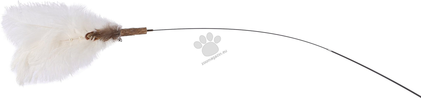 Flamingo Toy Nina Dangler White - въдица за котки 61 - 186 / 36 / 20 см