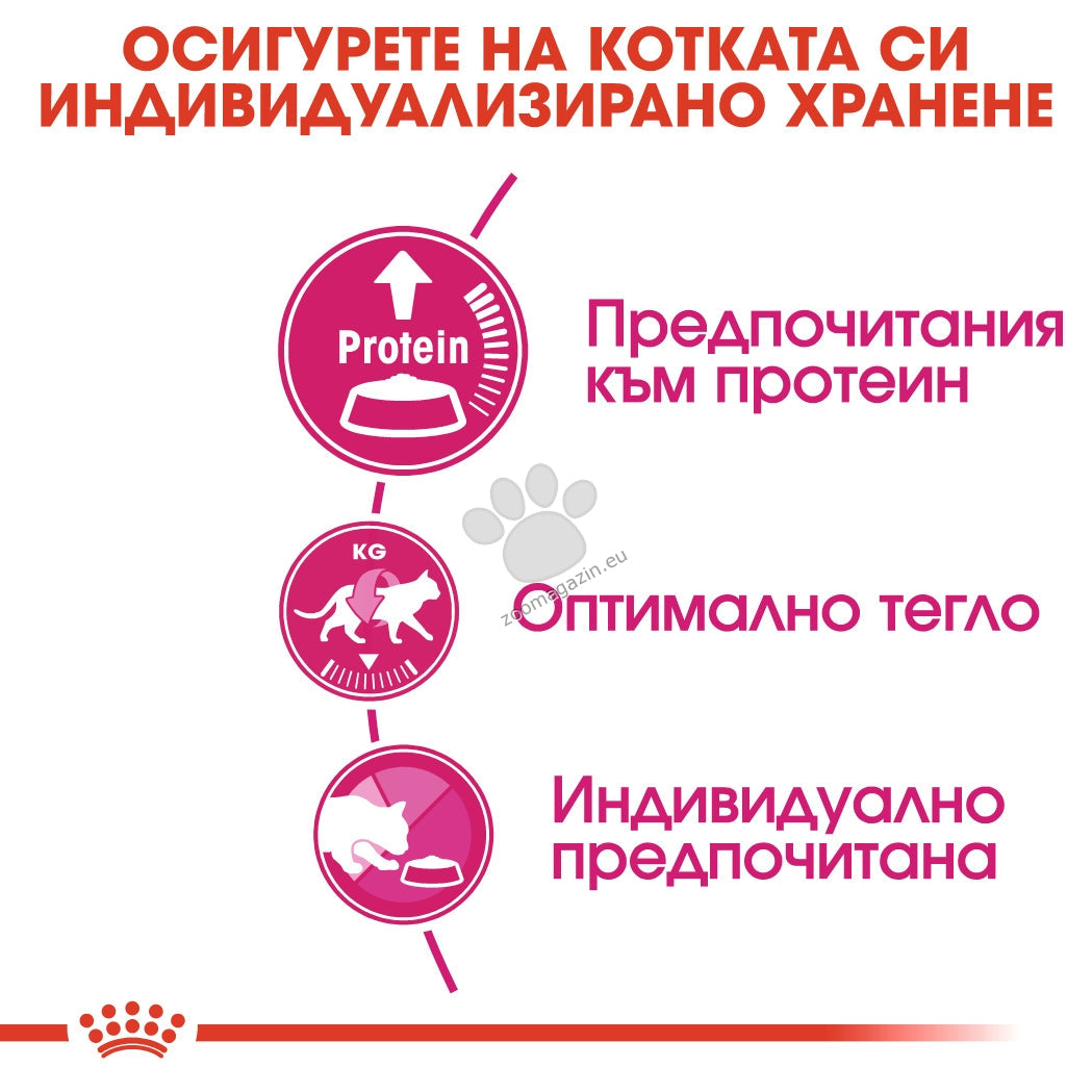 РАЗПРОДАЖБА Royal Canin Exigent Protein - за капризни котки, взискателни към чувството след нахранване