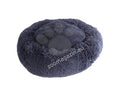 TAHITI Soft Cushions - меко кръгло легло, тъмно сиво 60 см