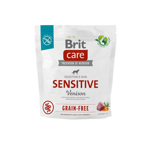 Brit Care Dog Grain-free Sensitive - храна за кучета с хранителна непоносимост с еленско месо и картофи