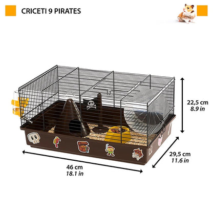 Ferplast Criceti - hamster cage with full equipment 46 / 30 / 23 cm