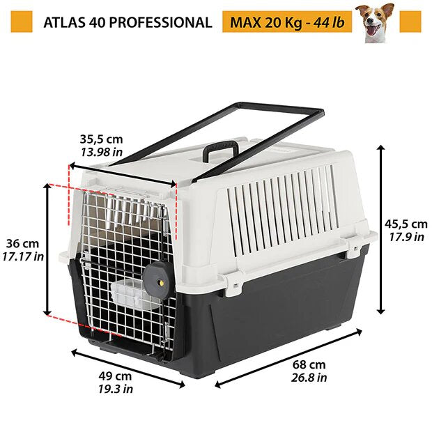 Ferplast Atlas 40 Professional - транспортна чанта  68 / 49 / 45,5 см