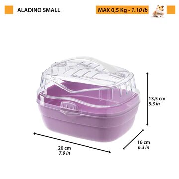 Ferplast - Aladino Small - транспортна чанта за дребни животни -  20 / 16 / 13,5 cm