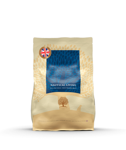 Essential Nautical Living Small Size -пълноценна суха храна със сьомга и пастърва за кучета от малки породи