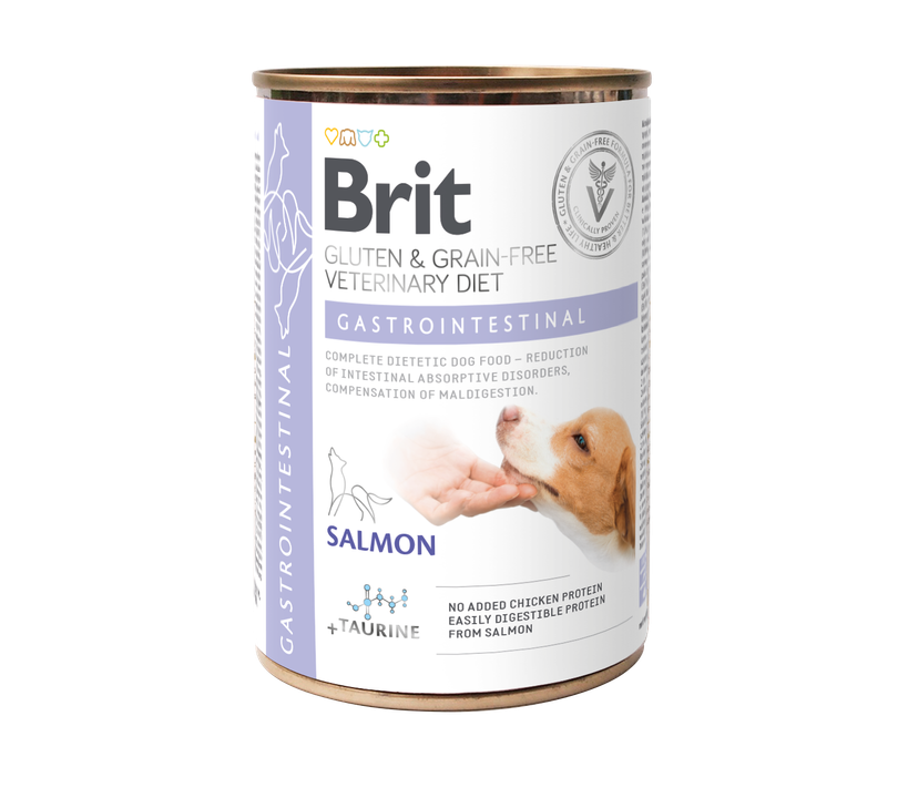 Brit GF Veterinary Diets Dog Gastrointestinal -лечебна храна за кучета с храносмилателни проблеми 400 гр
