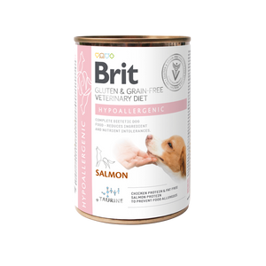 Brit GF Veterinary Diets Dog Hypoallergenic - консерва за кучета с алергии 400 гр