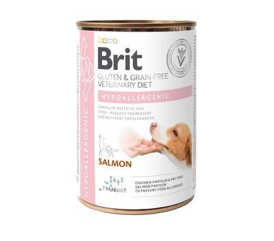Brit GF Veterinary Diets Dog Hypoallergenic - консерва за кучета с алергии 400 гр