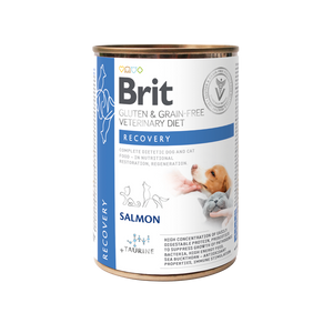 Brit GF Veterinary Diets Recovery - диетична храна за кучета и котки за хранително възстановяване и регенерация 400 гр