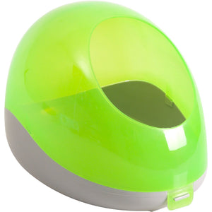 Flamingo Sand Bath Gobi Fluo - ваничка за чинчили 28 / 18,5 / 18 см, зелена