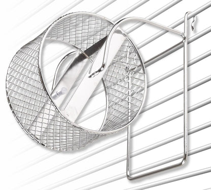 Flamingo Toy Trota Exercise Wheel Silver - хромова въртележка 20,5 см