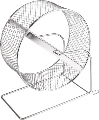 Flamingo Toy Trota Exercise Wheel Silver - хромова въртележка 20,5 см