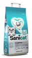 Sanicat Clumping White - чист и свеж бял натурален бентонит, обогатен с кислород 20 литра