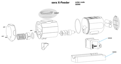 Sera X-Feeder - автоматична хранилка 120 мл