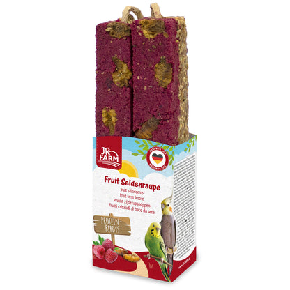 JR Farm Birds Protein Birdys Fruit Silkworms - протеиново лакомство с копринени червеи за птици 150 г