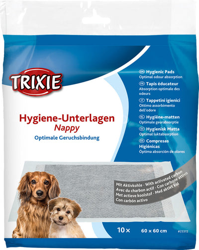 Trixie Nappy hygiene pad with activated carbon - карбонови памперси 60 / 40 см