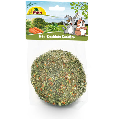 JR Farm Hay Cake with Vegetables - лакомство със зеленчуци за гризачи 75 г
