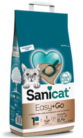 Sanicat Easy and Go Fragrance Free - бентонитова котешка тоалетна 4,2 кг