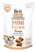 Brit Care Dog Mini Treats Think - лакомство подпомагащо обучението с пуешко и фъстъчено масло 50 гр