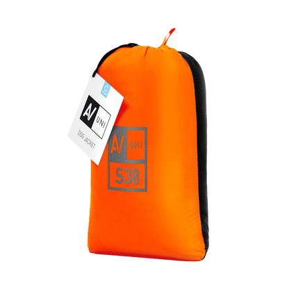 AiryVest Reversible Dog Jacket UNI Orange Black S38 - двулицево яке за кучета 35-38 см