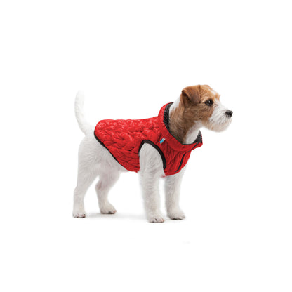 AiryVest Reversible Dog Jacket UNI Red Black M43 - двулицево яке за кучета 40-43 см