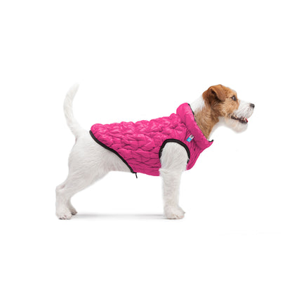 AiryVest Reversible Dog Jacket UNI Pink Black M43 - двулицево яке за кучета 40-43 см