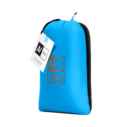 AiryVest Reversible Dog Jacket UNI Blue Black M43 - двулицево яке за кучета 40-43 см