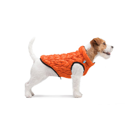 AiryVest Reversible Dog Jacket UNI Orange Black M43 - двулицево яке за кучета 40-43 см