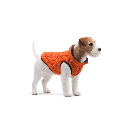 AiryVest Reversible Dog Jacket UNI Orange Black M43 - двулицево яке за кучета 40-43 см