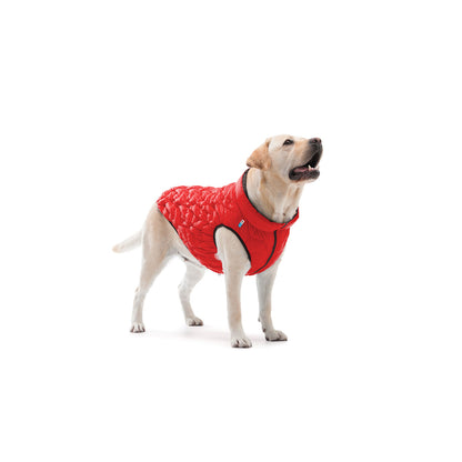 AiryVest Reversible Dog Jacket UNI Red Black L55 - двулицево яке за кучета 52-55 см