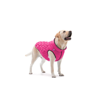 AiryVest Reversible Dog Jacket UNI Pink Black L 55 - двулицево яке за кучета 52-55 см