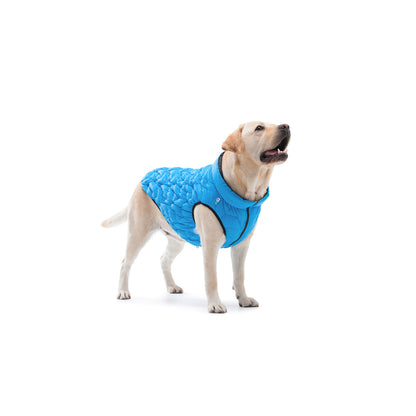 AiryVest Reversible Dog Jacket UNI Blue Black L55 - двулицево яке за кучета 52-55 см