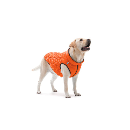 AiryVest Reversible Dog Jacket UNI Orange Black L55 - двулицево яке за кучета 52-55 см