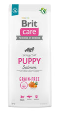Brit Care Dog Grain-free Puppy - пълноценна храна за кученца от всички породи със сьомга и картофи