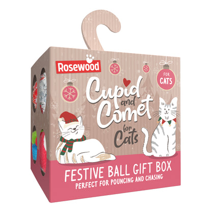 Rosewood Festive Ball Giftset - подаръчен комплект за котки