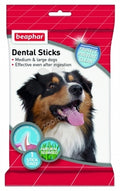 Beaphar Dental Sticks Medium&Large - 7 бр., 182гр, дентални пръчки за свеж дъх и чисти зъби