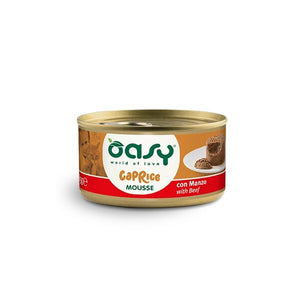 Oasy Caprice Mousse with Beef - мус за котки с говеждо 85 гр.