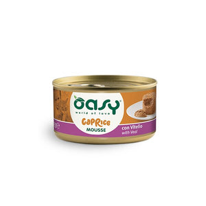 Oasy Caprice Mousse with Veal - мус за котки с телешко 85 гр.