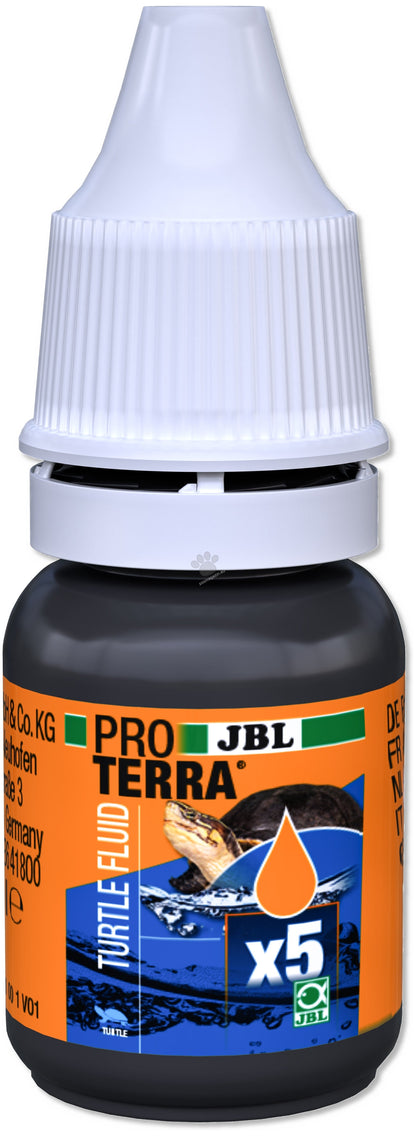 JBL ProTerra Turtle Fluid - течни мултивитамини за водни и блатни костенурки за обогатяване на храната 20 мл
