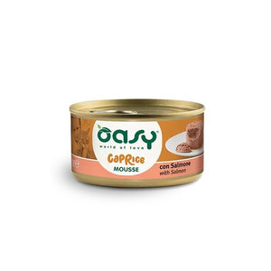 Oasy Caprice Mousse with Salmon - мус за котки със сьомга 85 гр.