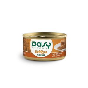 Oasy Caprice Mousse with Turkey - мус за котки с пуешко 85 гр.