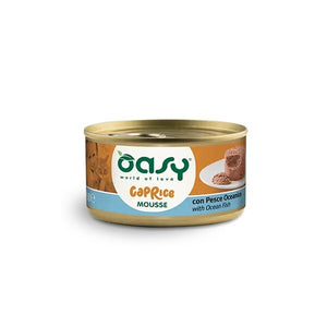 Oasy Caprice Mousse with Ocean Fish - мус за котки с океанска риба 85 гр.
