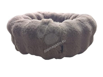 Meduza Dog Bed Bubble - луксозно меко легло 50 см, сиво