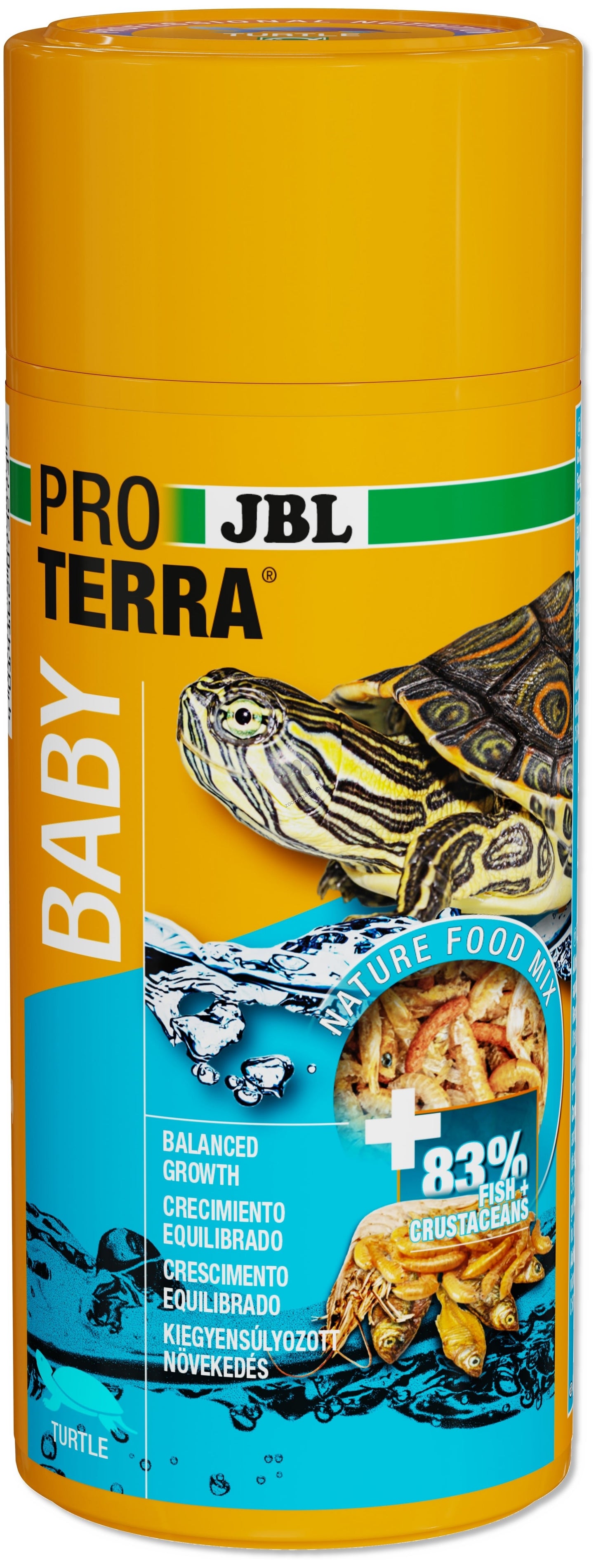 JBL ProTerra Baby - пълноценна храна за млади водни костенурки 250 мл