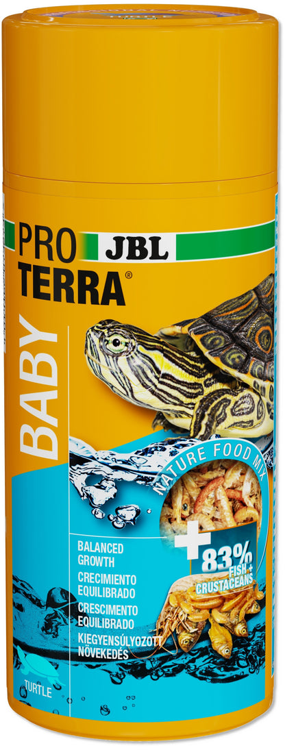 JBL ProTerra Baby - пълноценна храна за млади водни костенурки 250 мл