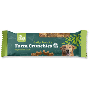 JR Farm Dog Farm Crunchies Vegetable and Duck - dog treats with vegetables and duck 2 x 60 g