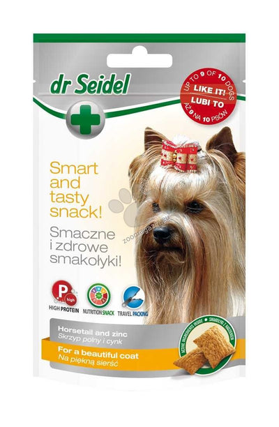 Dr.Seidel Snacks for a beautiful coat - деликатесно лакомство за красива козина 90 гр.