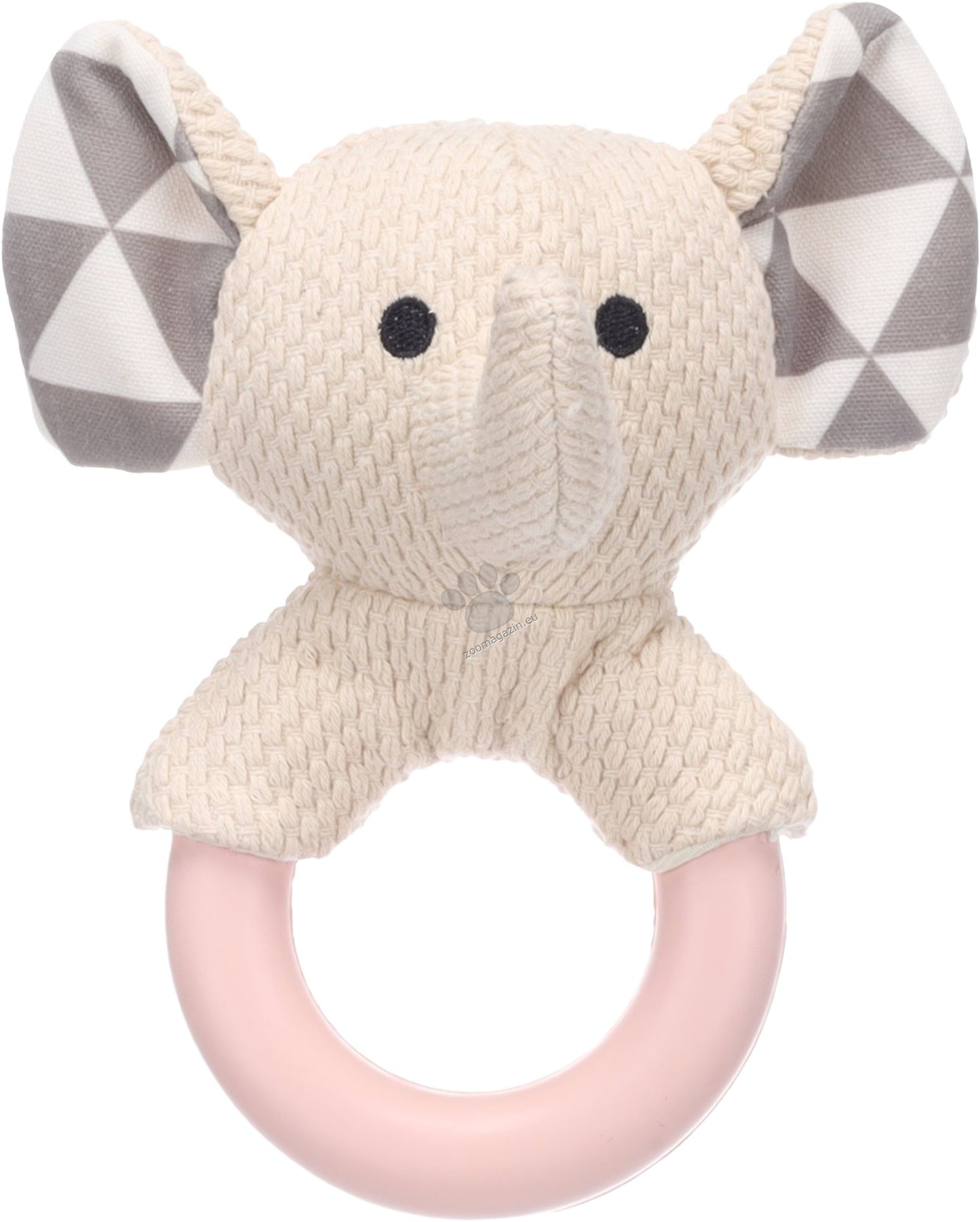 Flamingo Toy Puppy Fabbo Elephant - играчка за кученца 12,5 / 9,5 / 17 см