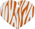 iMARC Orange Zebra Heart - медальон